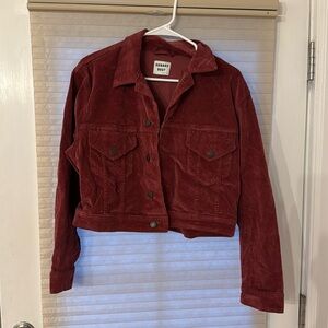 Sunday Best Cropped Corduroy Jacket